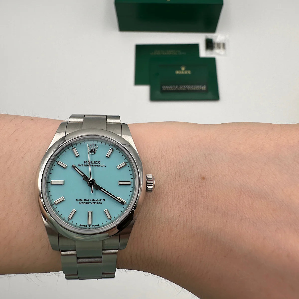 OYSTER PERPETUAL TIFFANY