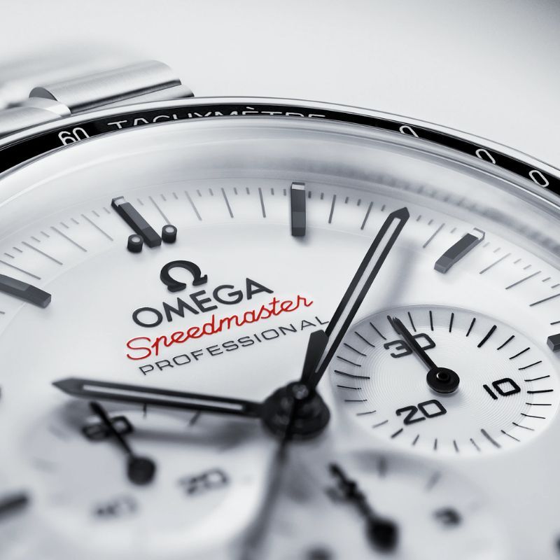 Omega Speedmaster Moonwatch Professional Bianco 42mm