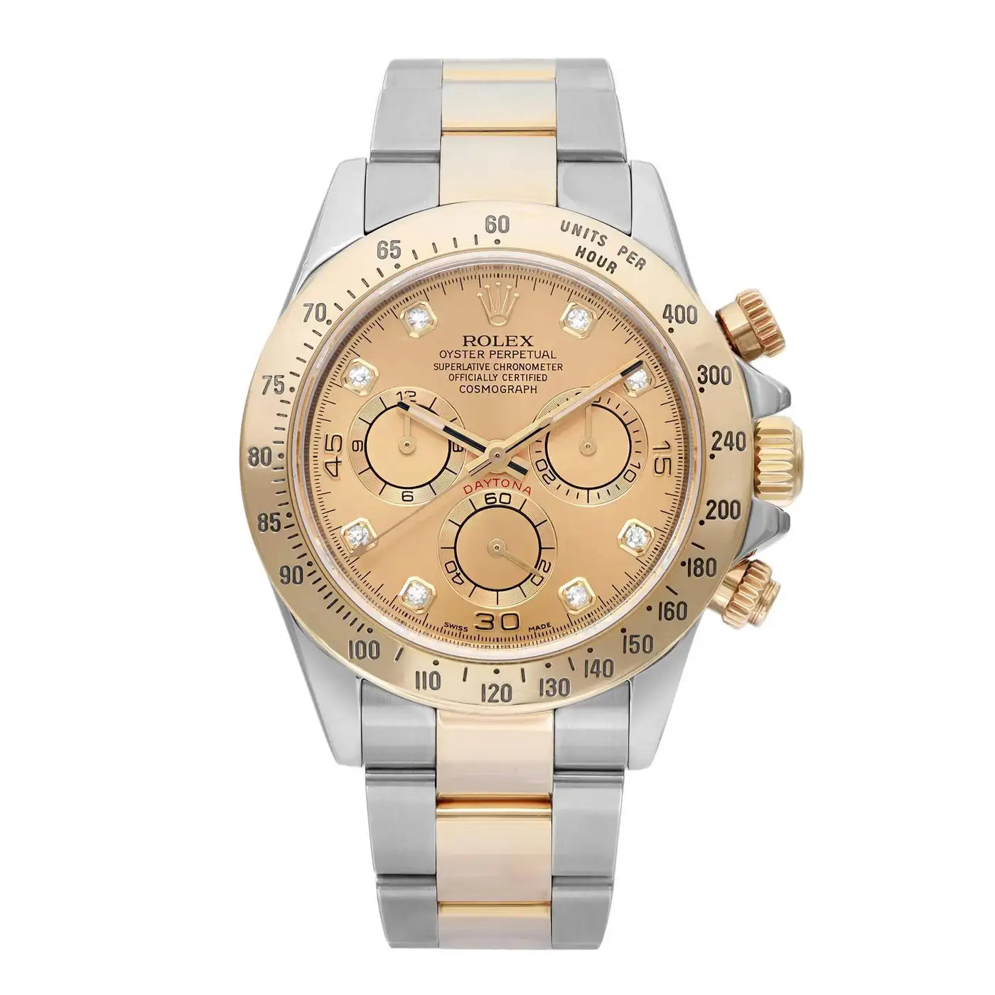 Rolex Daytona Zenith in acciaio/oro