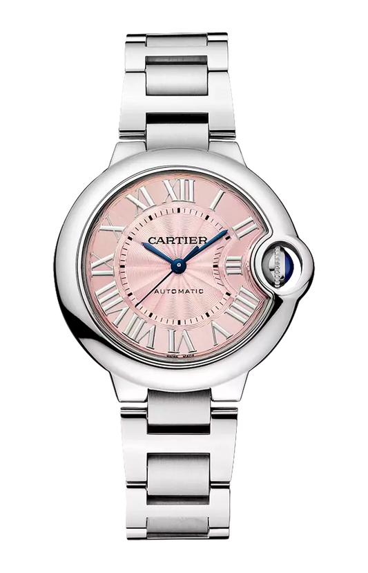 Cartier BALLON BLEU  36 MM, AUTOMATICO, ACCIAIO