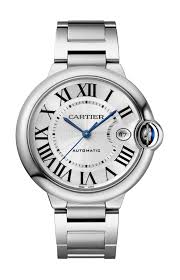 Cartier BALLON BLEU  42 MM, AUTOMATICO, ACCIAIO