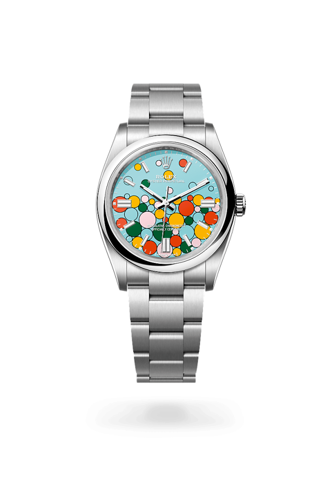 OYSTER PERPETUAL BLUE BALLON PALLONCINO