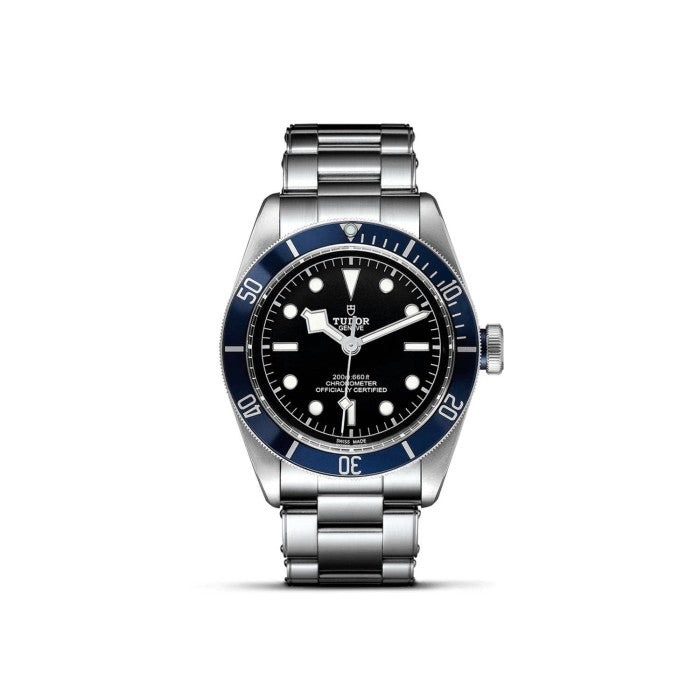 Tudor black bay 41 lunetta blu