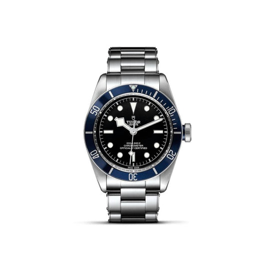 Tudor black bay 41 lunetta blu
